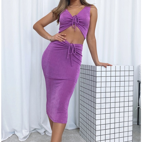 WHITEFOX So Romantic Drawstring Set - Picture 2 of 3